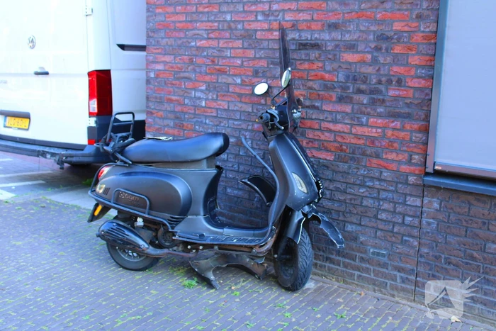 Scooterrijder gewond bij botsing