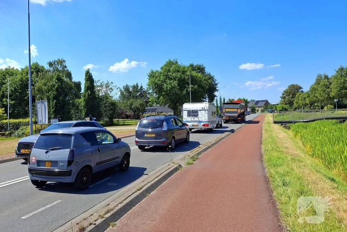Harde knal veroorzaakt verkeershinder