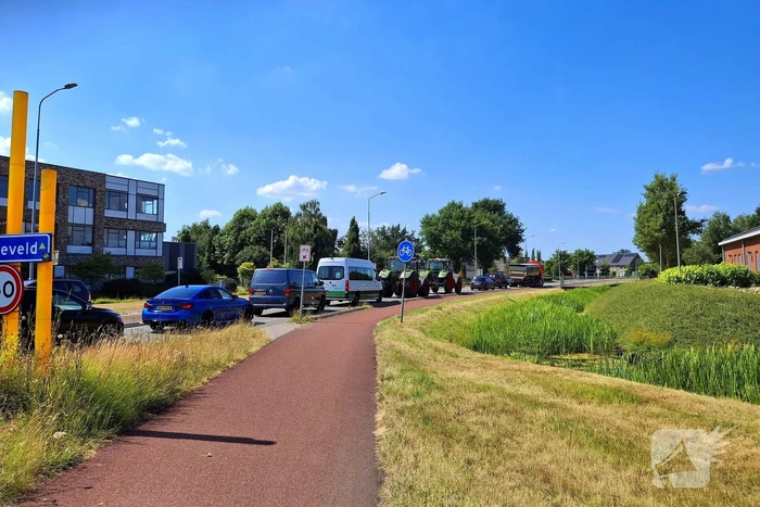 Harde knal veroorzaakt verkeershinder