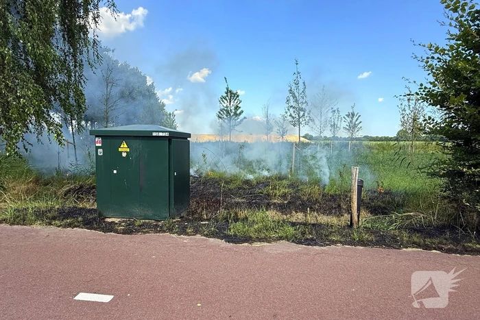 Brand in stroomhuisje verstoort stroomvoorziening