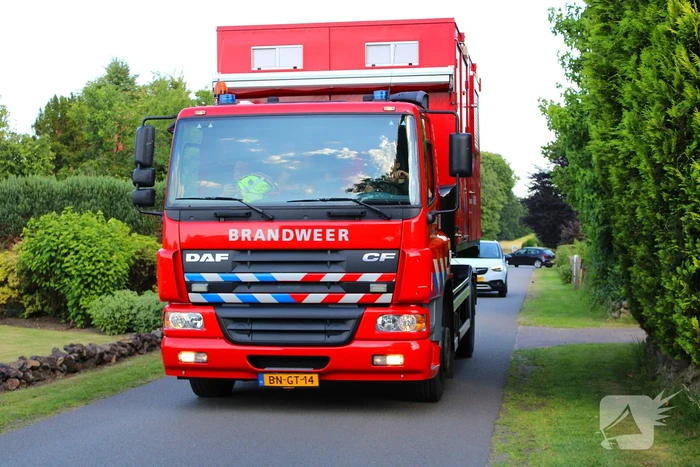 Brandweer pakt heidebrand aan