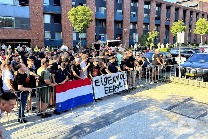 Demonstratie tegen AZC wegens zedendelict