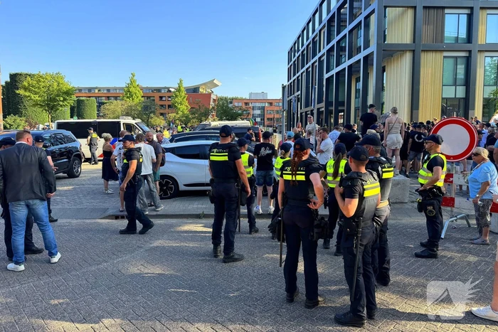 Demonstratie tegen AZC wegens zedendelict