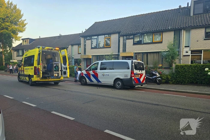 Ongeval na achtervolging op motorscooter
