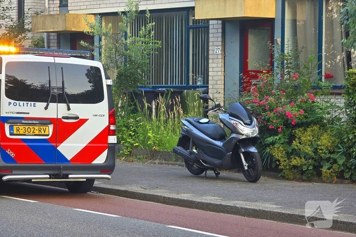 Ongeval na achtervolging op motorscooter