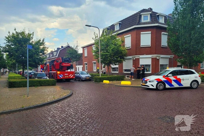 Woningbrand woedt in middag