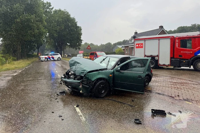 Gewonde en ravage na ongeval, veroorzaker aangehouden