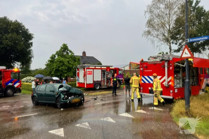 Gewonde en ravage na ongeval, veroorzaker aangehouden