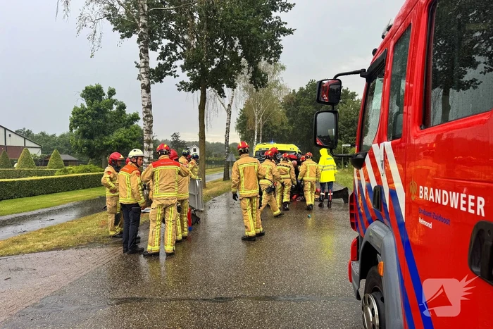 Gewonde en ravage na ongeval, veroorzaker aangehouden