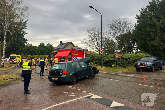 Gewonde en ravage na ongeval, veroorzaker aangehouden