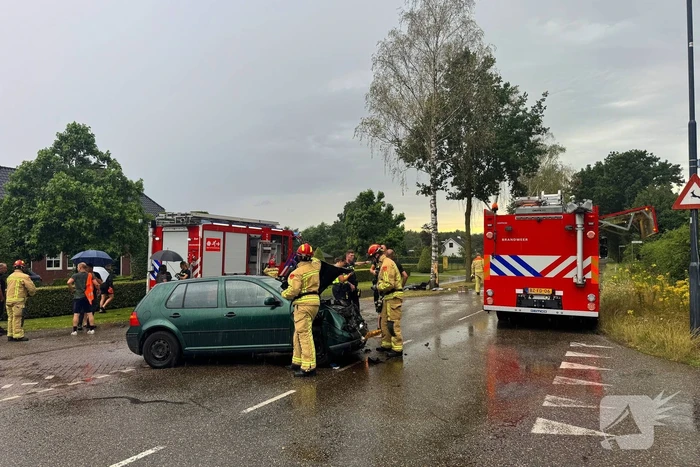 Gewonde en ravage na ongeval, veroorzaker aangehouden
