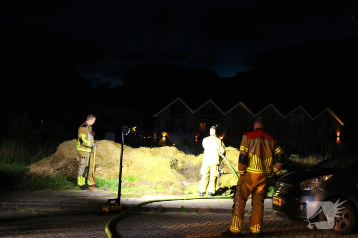 Droogte leidt tot brand