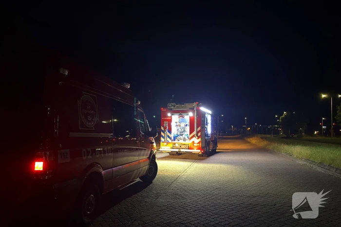 Droogte leidt tot brand