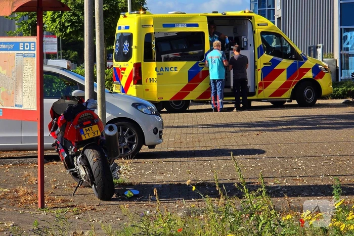 Motorrijder gewond na ongeval