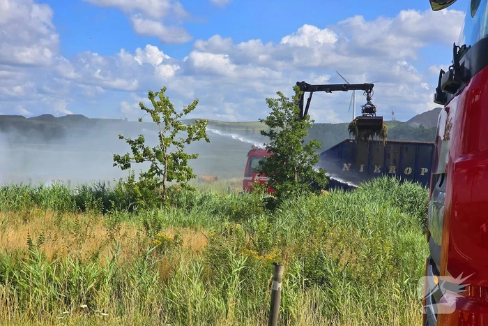 Bermbrand breidt zich snel uit
