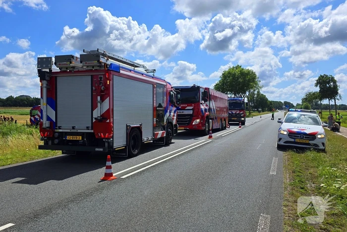Bermbrand breidt zich snel uit