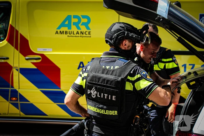 Politie en brandweer ingezet na dreiging