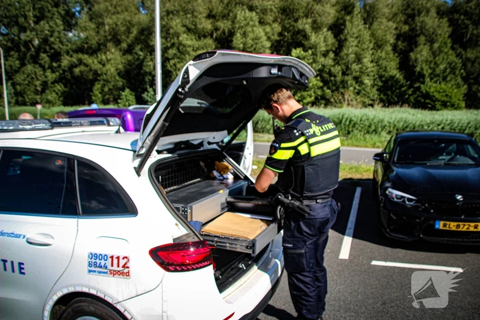 Voertuigen komen in botsing, geen gewonden