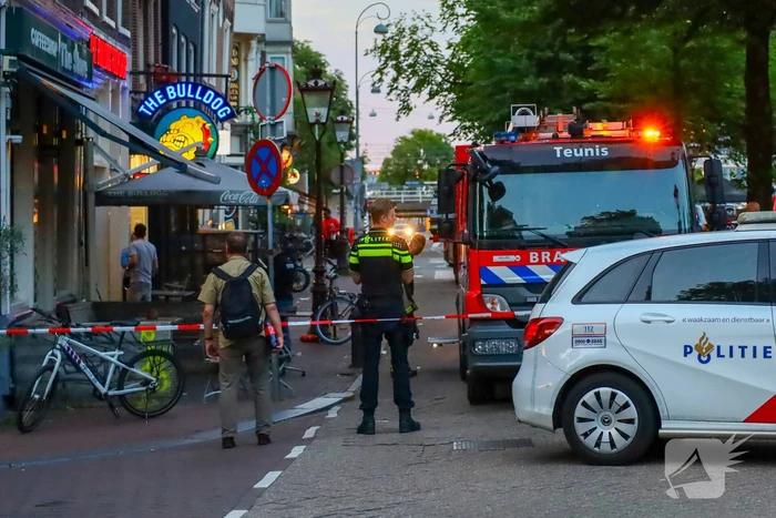 Brand in winkel onder controle