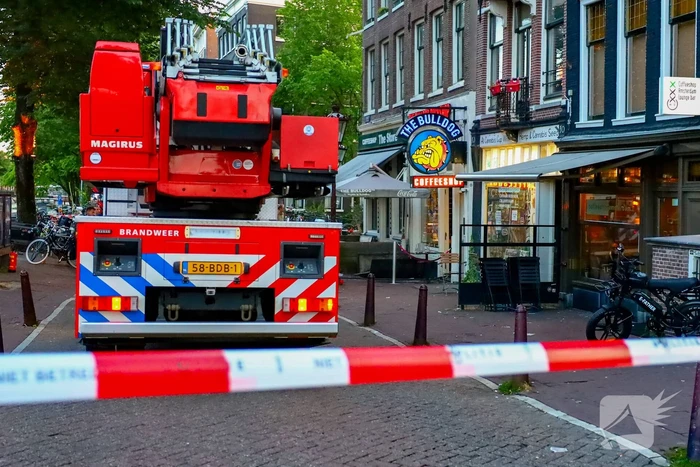 Brand in winkel onder controle