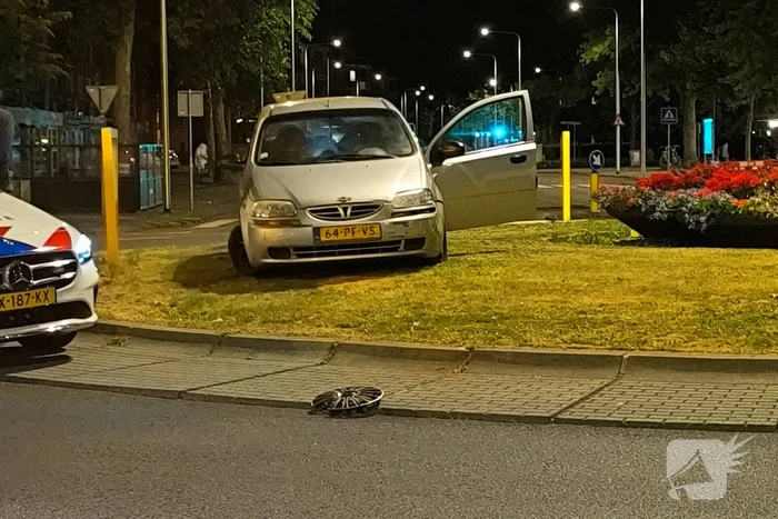 Bestuurder na ongeval aangehouden