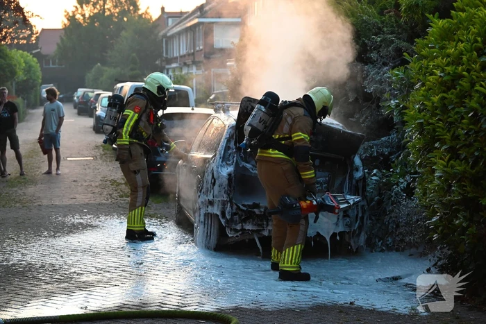 Voertuigbrand snel geblust