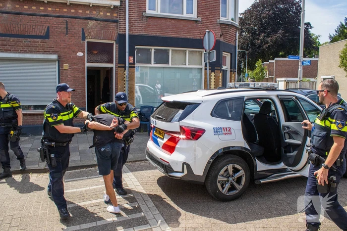 Politieactie na ruzie met wapenmelding