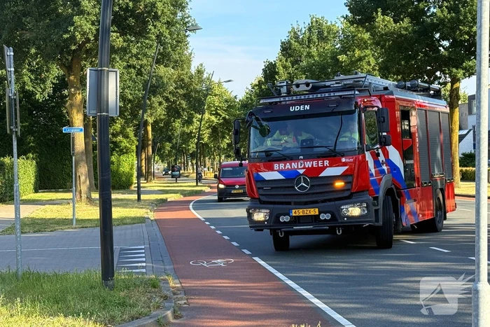 Brand in berm en struikgewas onder controle