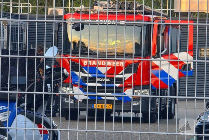 Brandweer verleent hulp in cellencomplex
