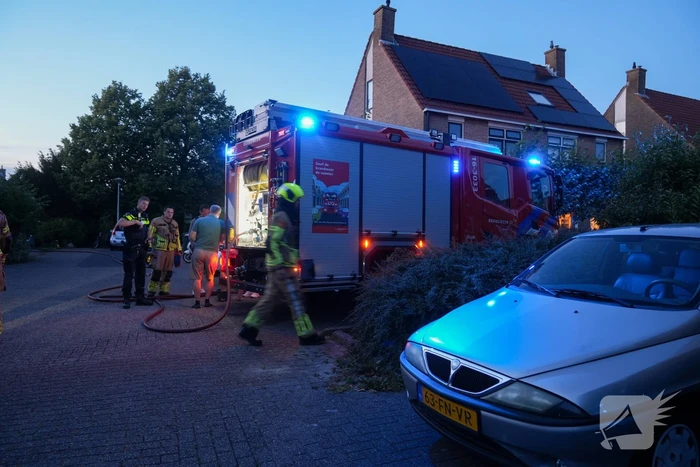 Woningbrand veroorzaakt schade