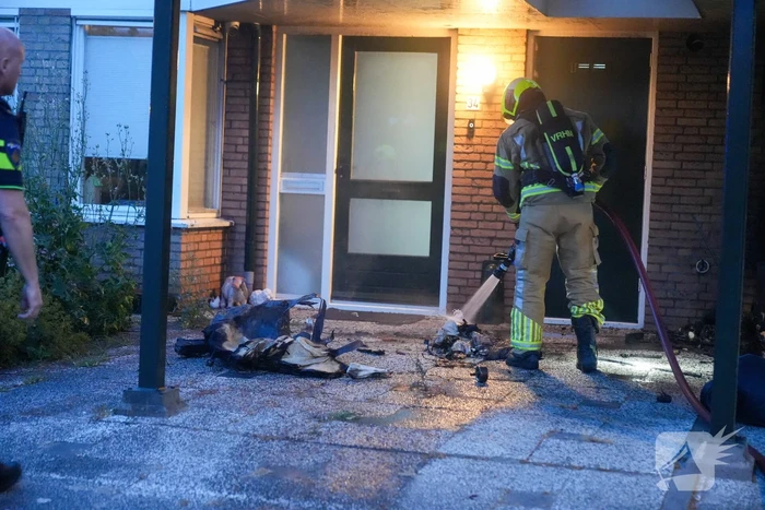 Woningbrand veroorzaakt schade