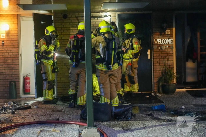 Woningbrand veroorzaakt schade