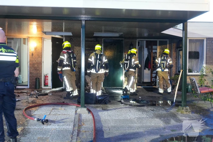 Woningbrand veroorzaakt schade