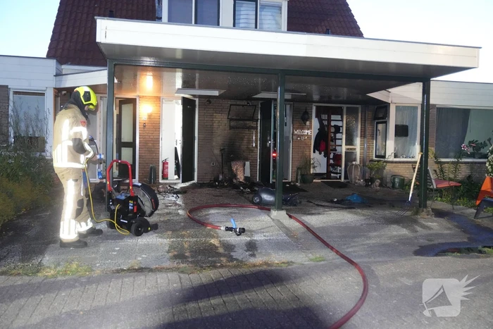 Woningbrand veroorzaakt schade