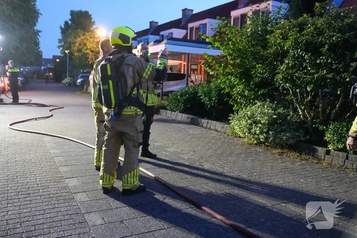Woningbrand veroorzaakt schade