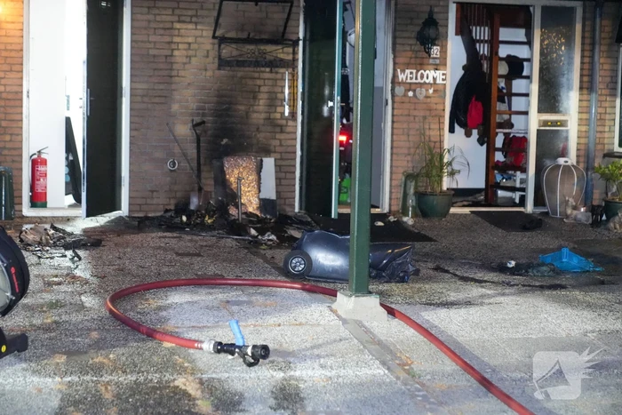 Woningbrand veroorzaakt schade