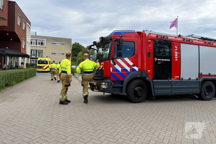 Persoon gewond bij ongeval in zorginstelling