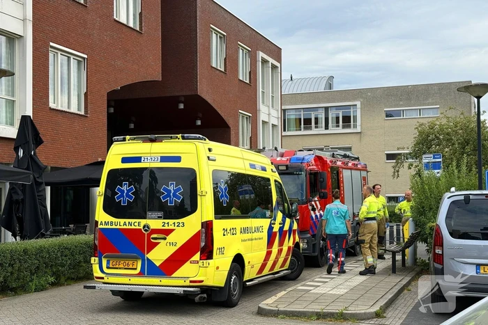 Persoon gewond bij ongeval in zorginstelling