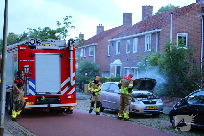 Voertuigbrand snel geblust