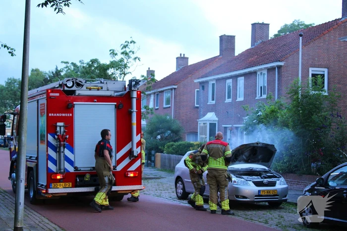Voertuigbrand snel geblust