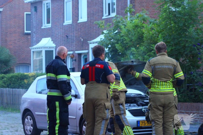 Voertuigbrand snel geblust