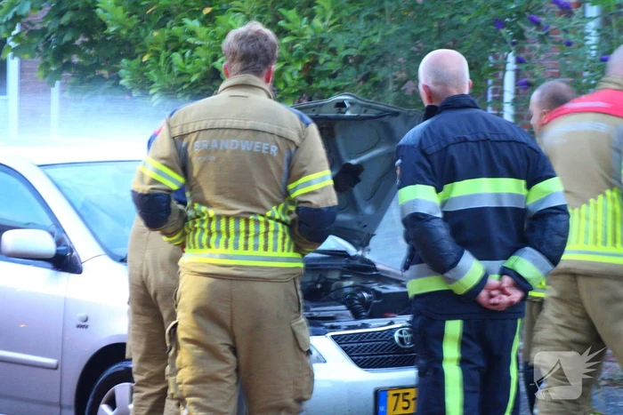 Voertuigbrand snel geblust