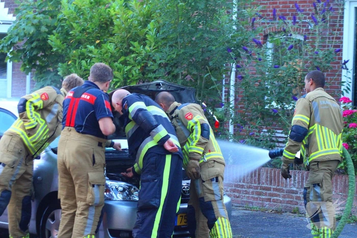 Voertuigbrand snel geblust
