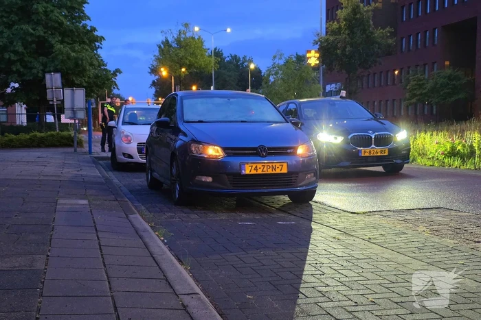 Bestuurder aangehouden na aanrijding