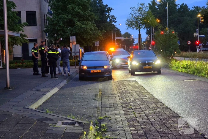 Bestuurder aangehouden na aanrijding
