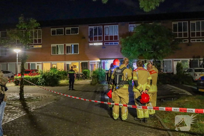 Explosie en brand verontrusten omwonenden