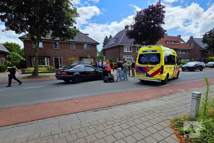 Fietser gewond bij aanrijding met auto