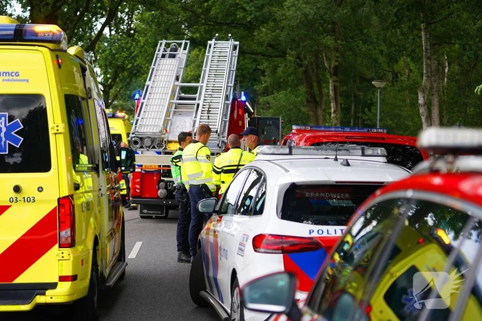 Eenzijdig ongeval met vier gewonden
