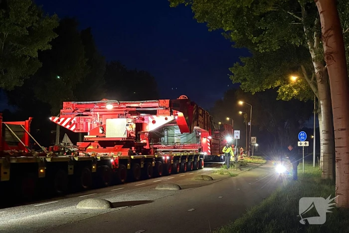 Zwaar transport van 500 ton succesvol afgerond