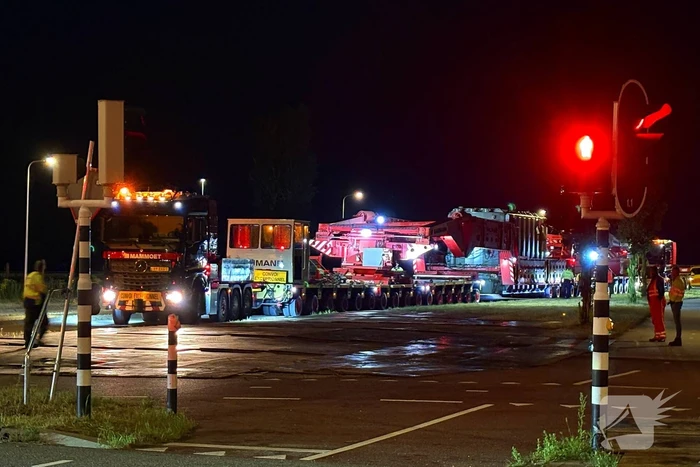 Zwaar transport van 500 ton succesvol afgerond